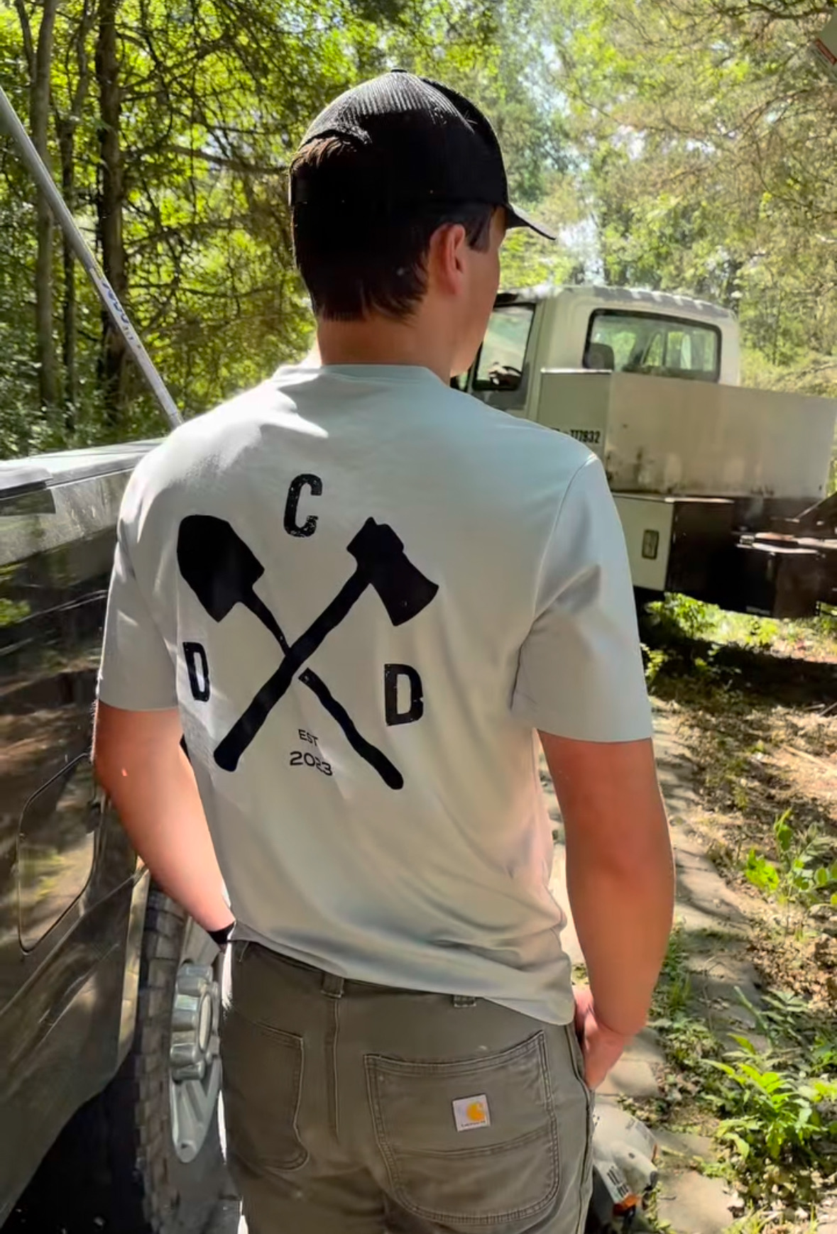 DCD Laborers crew — On the job